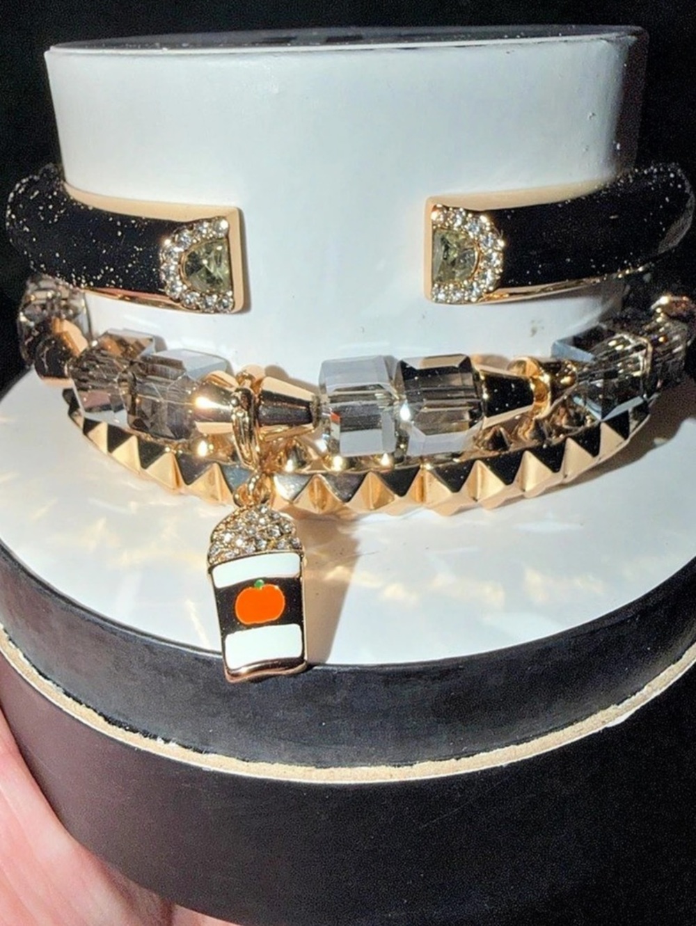Bomb Party Halloween Stack-A Cuppa Moonlight on Gold
